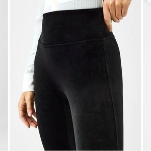 Spanx velvet leggings size L